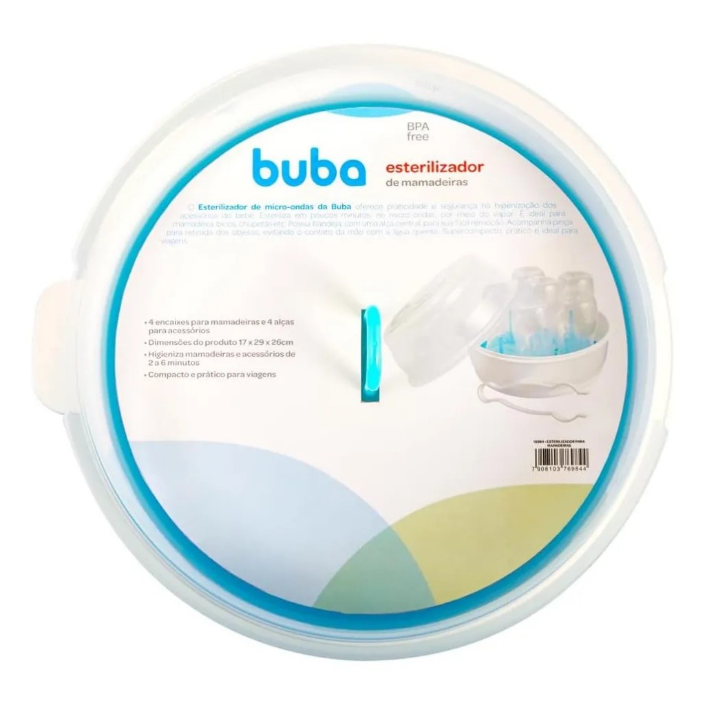 Esterilizador De Mamadeiras Para Micro-ondas – Buba