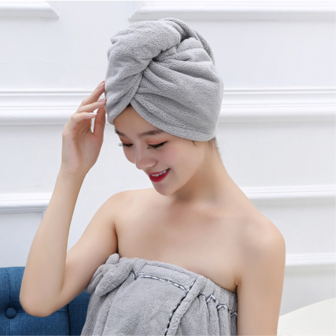 Toalha Grossa Mágica Para Cabelo Secar Rápido To