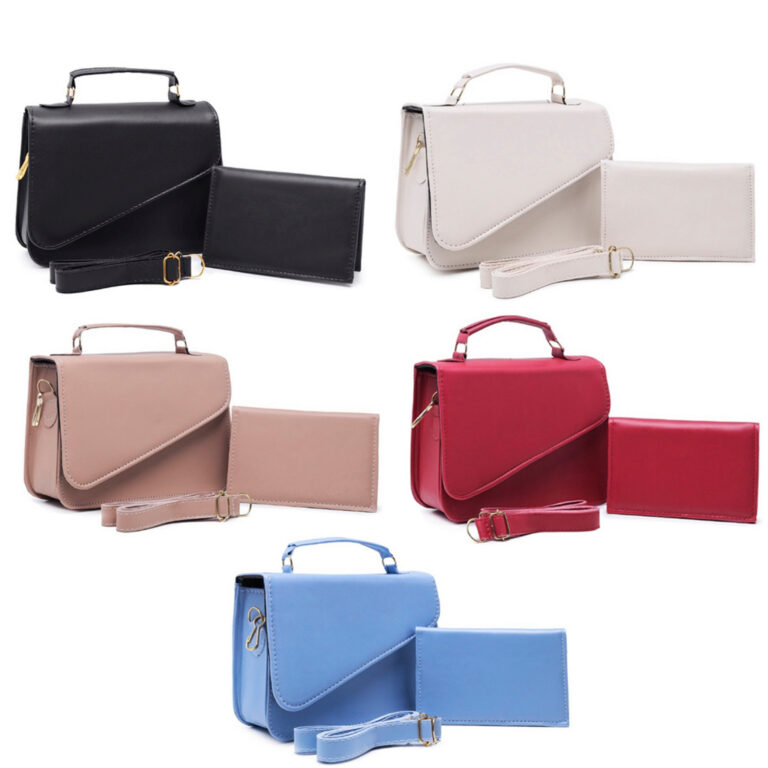 Kit 05 Bolsas Bolsinhas Femininas Pequenas Clutch 