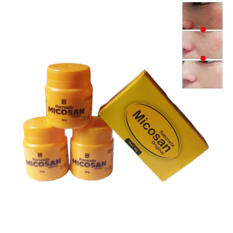 Pomada Micosan Kit 3 Pomadas + um sabonete em barr