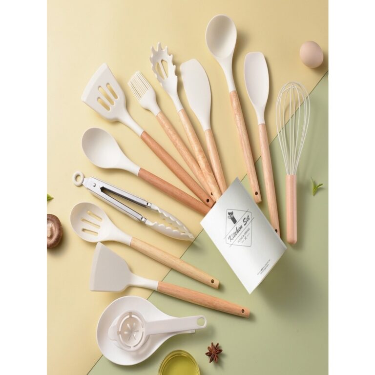 Conjunto De Utensílios De Cozinha 12 Peças branc