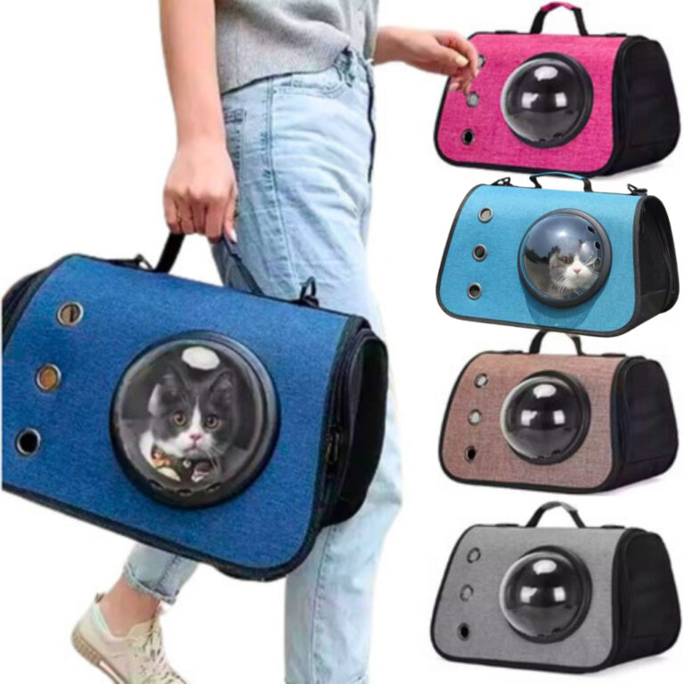 Bolsa De Transporte Pet Pequeno Gato Cachorro Carr