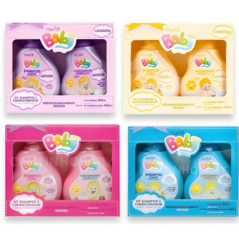 Kit higiene Infantil MURIEL BABY Shampoo e Condici