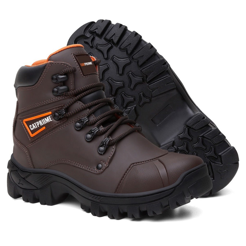 Bota Masculina Couro Legtimo Com C.a 47751 Envio Rápido