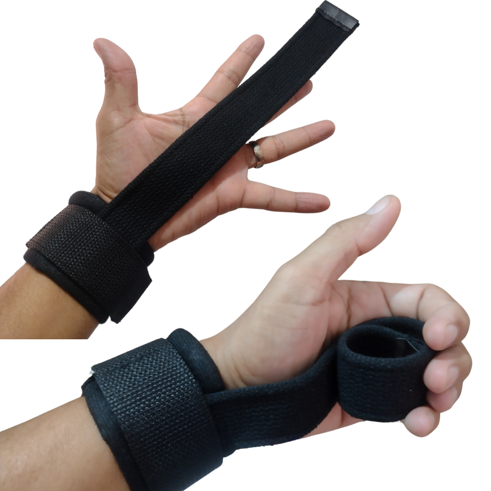 Straps Com Munhequeira, Musculação e Academia Profissional, Exercicios Puxada