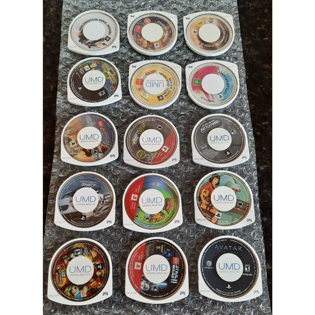 Jogos de PSP SONY Playstation Portátil Originais Mídia Física