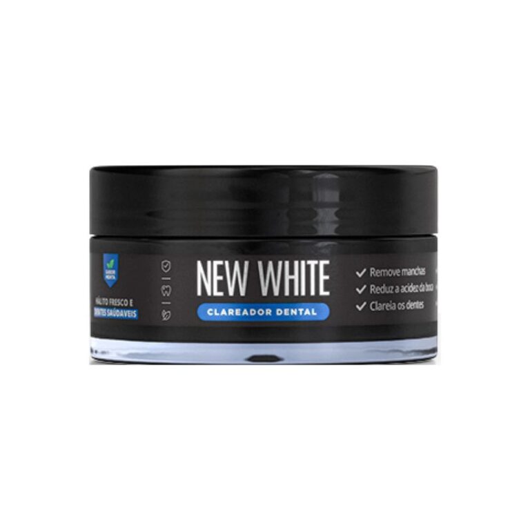 Clareador Dental Carvão Ativado – New White