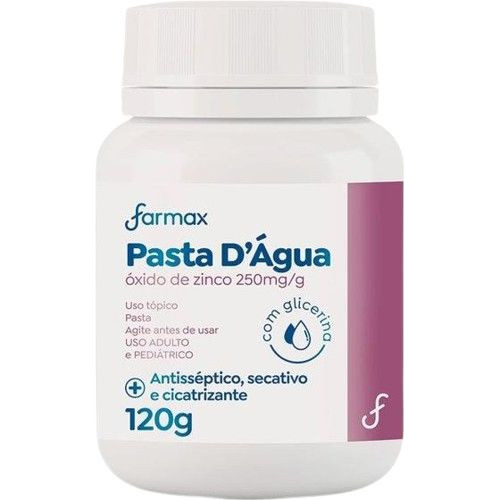 Pasta Dagua Com Glicerina Antisséptico Farmax 120