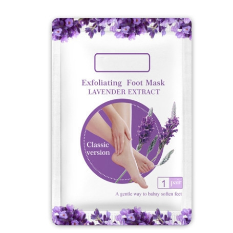 Kit 3 Máscara de Pé Meia Esfoliante Remove Pele 