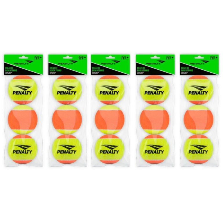 Kit 15 Bolinhas Penalty Beach Tennis
