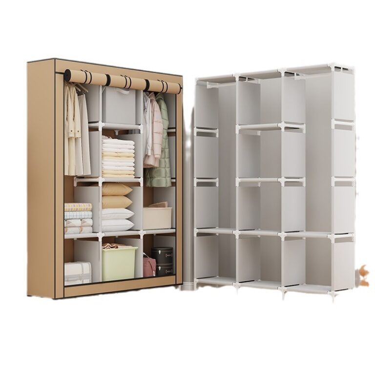 Guarda Roupa Dobrável Organizador De Roupas Port