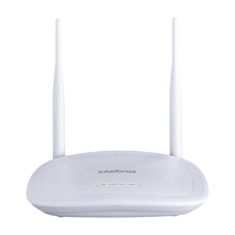 Roteador Intelbras 3000N 2 Antenas 300Mbps Wi-Fi &