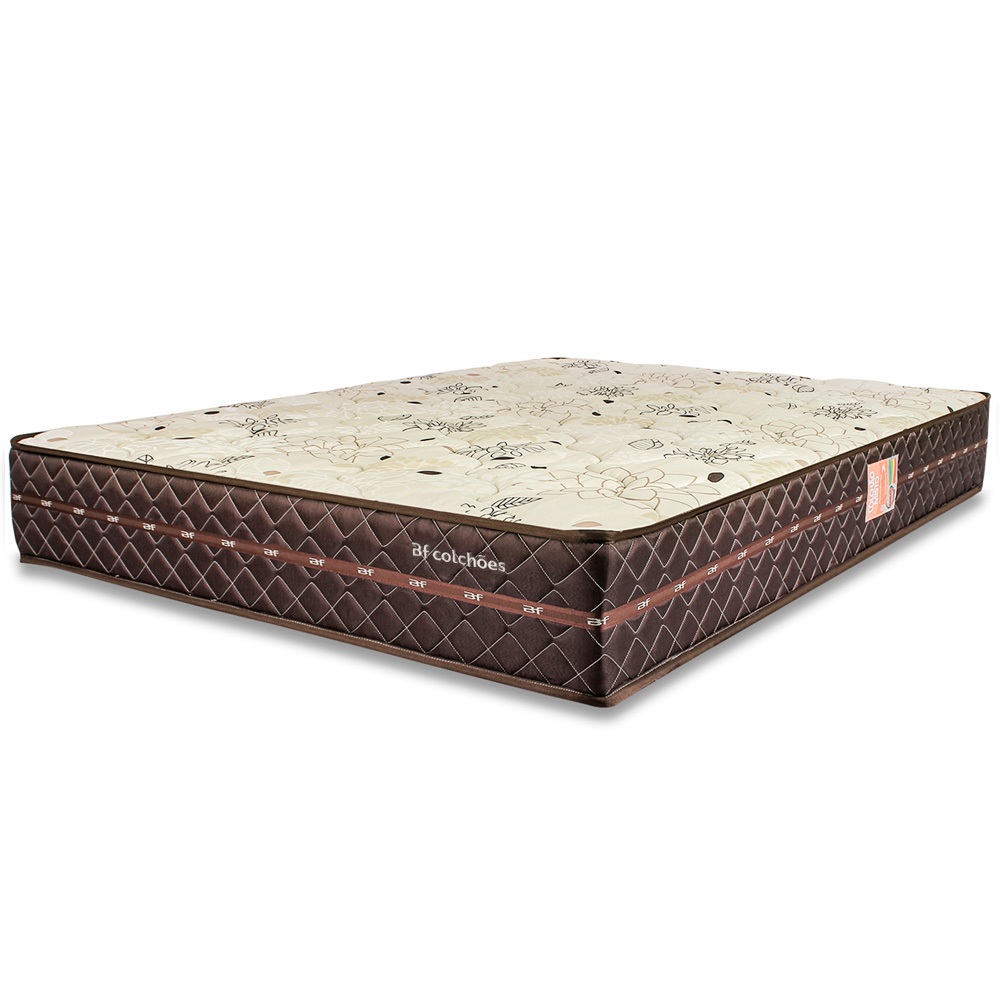 Colchão King Ortopédico Espuma D33 193x203x24cm BF Colchões
