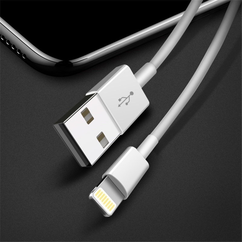 Cabo Carregador de Celular para iPhone USB de Carregamento Rápido 1m/2m 6,7,8,x,xs,xr,11,12,13 mini