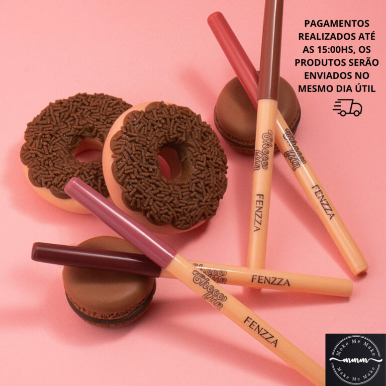 Lápis Labial Retrátil Choco Fun Fenzza