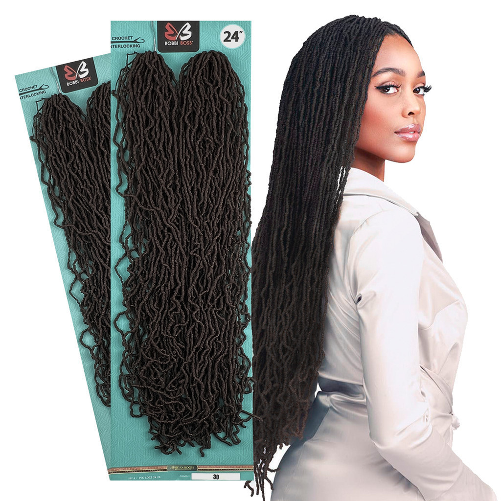 Cabelo Dread P Crochet Braid Modelo Pixi Locs 60 Cm Torcido