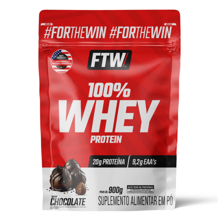 100% Whey protein Refil 900g – FTW