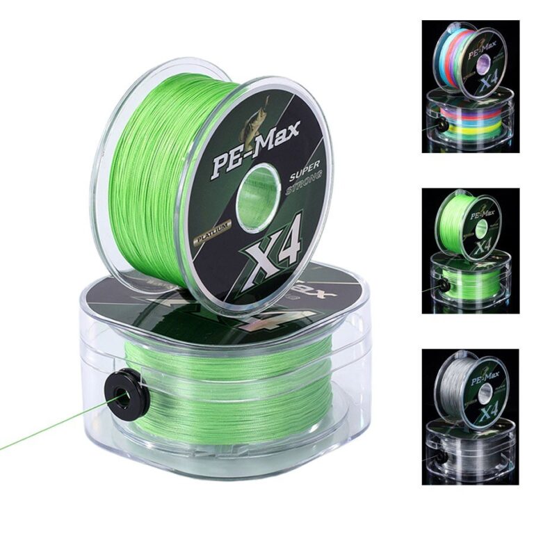 Linha De Pesca Multifilamento 300m/500m Verde Cinz