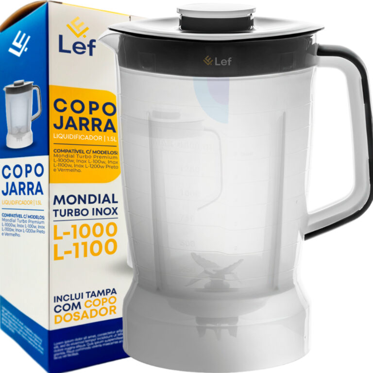 Copo Para Liquidificador Mondial Turbo Inox L-1000