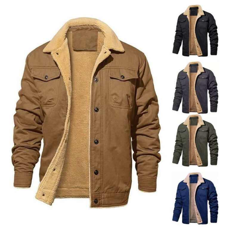 Jaqueta Jeans Forrada Flanelada Luxo Casaco Invern