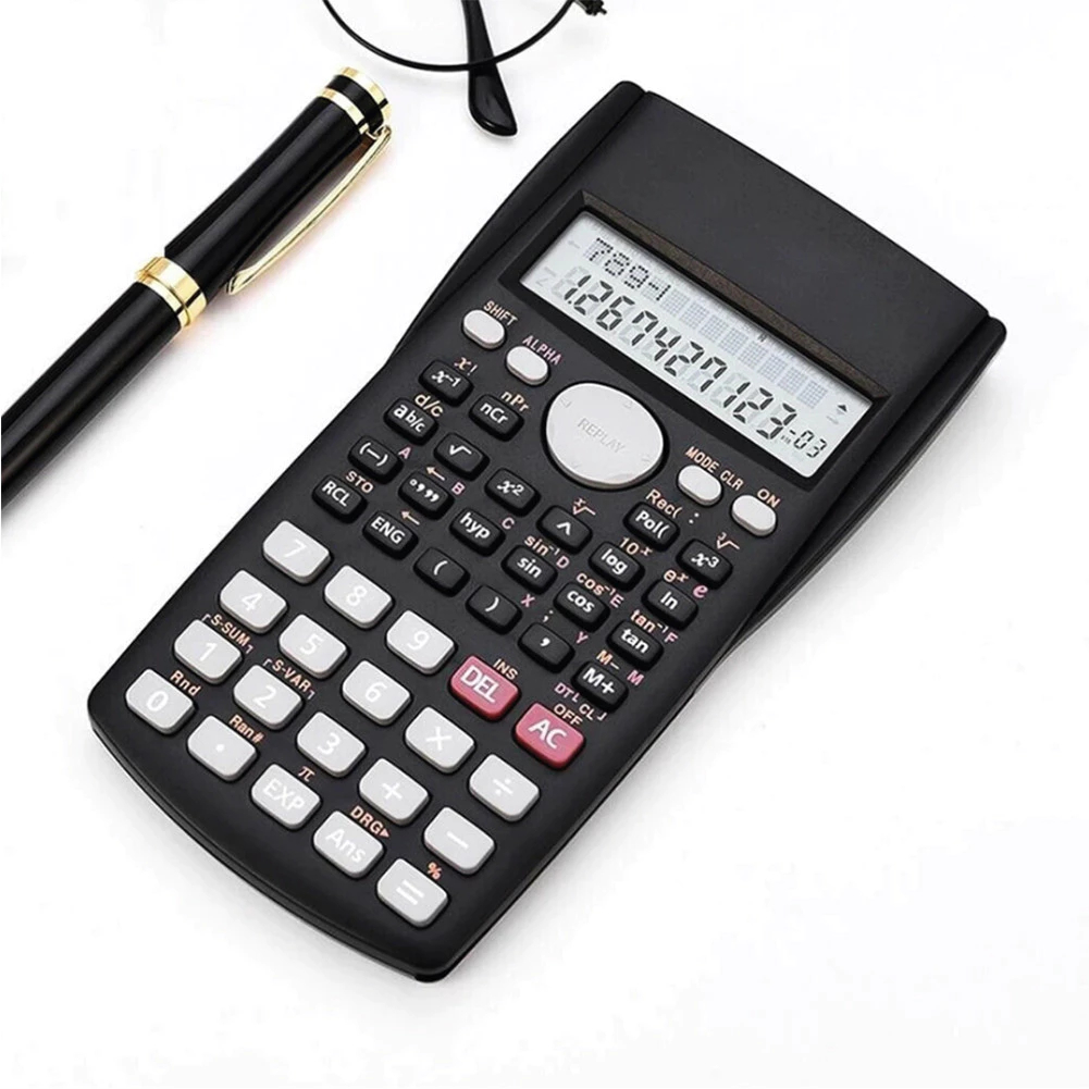 Calculadora Cientifica Multifuncional Operações Avançadas Visor Trigonométricas Equações