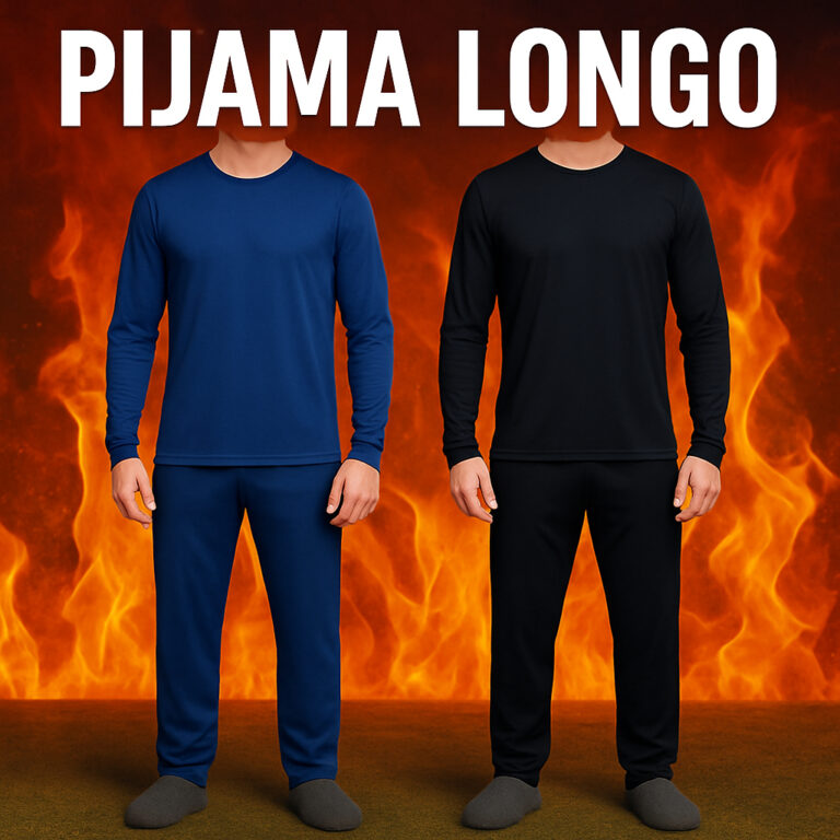 Pijama Dry Fit Manga Longa Comprido