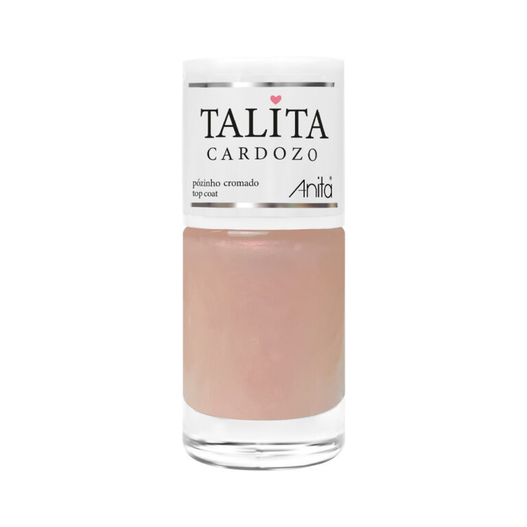 Top Coat Pózinho Cromado – Coleção Talita