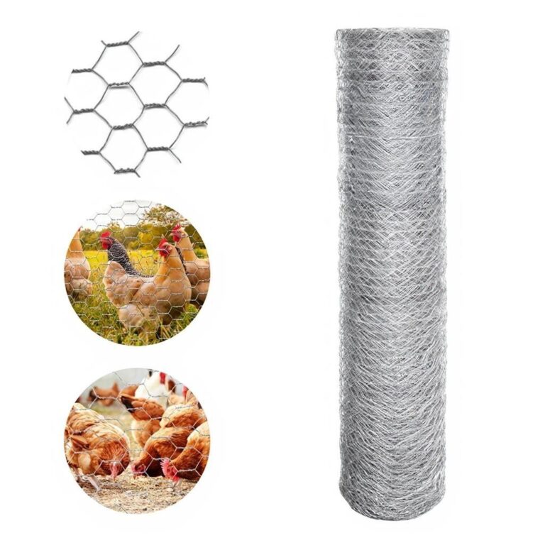 Tela Galinheiro Fio 23 Galvanizada 1,50×50 Me