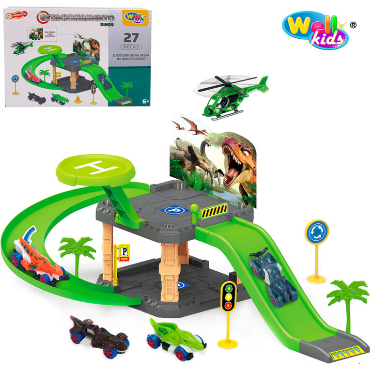 Pista de Carrinho Brinquedo Menino Várias Peças 