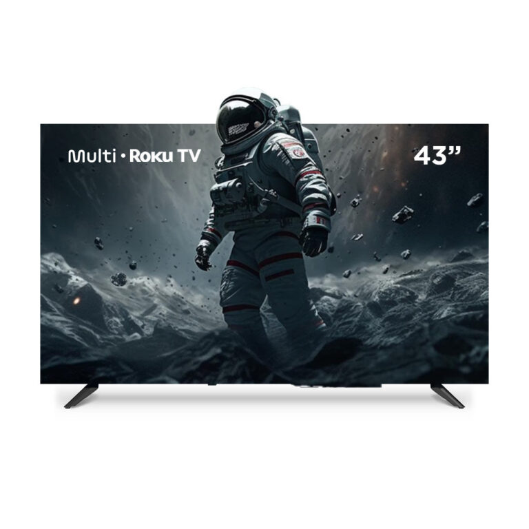 Smart TV DLED 43 FHD Multi Roku 3HDMI 2USB Wi-Fi &