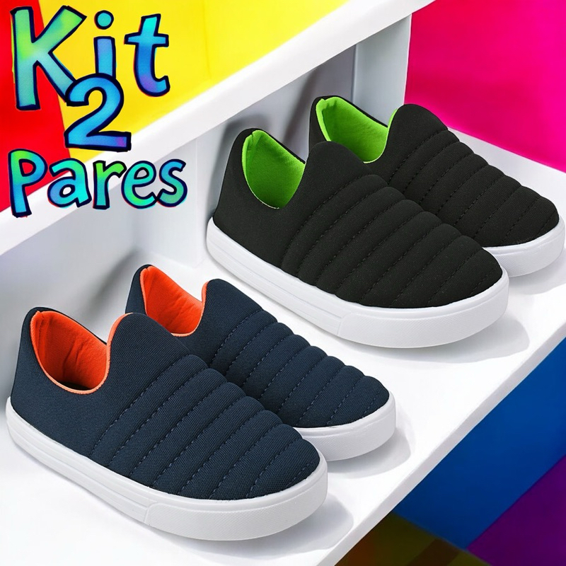 Tenis Calce Facil Infantil Menino