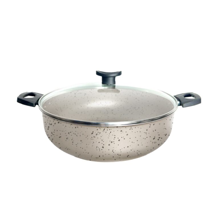 Frigideira Wok grande alta 30cm antiaderente teflo