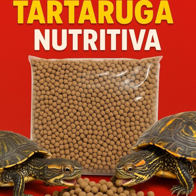 Ração Premium Para Tartarugas | Flutuante, Prote