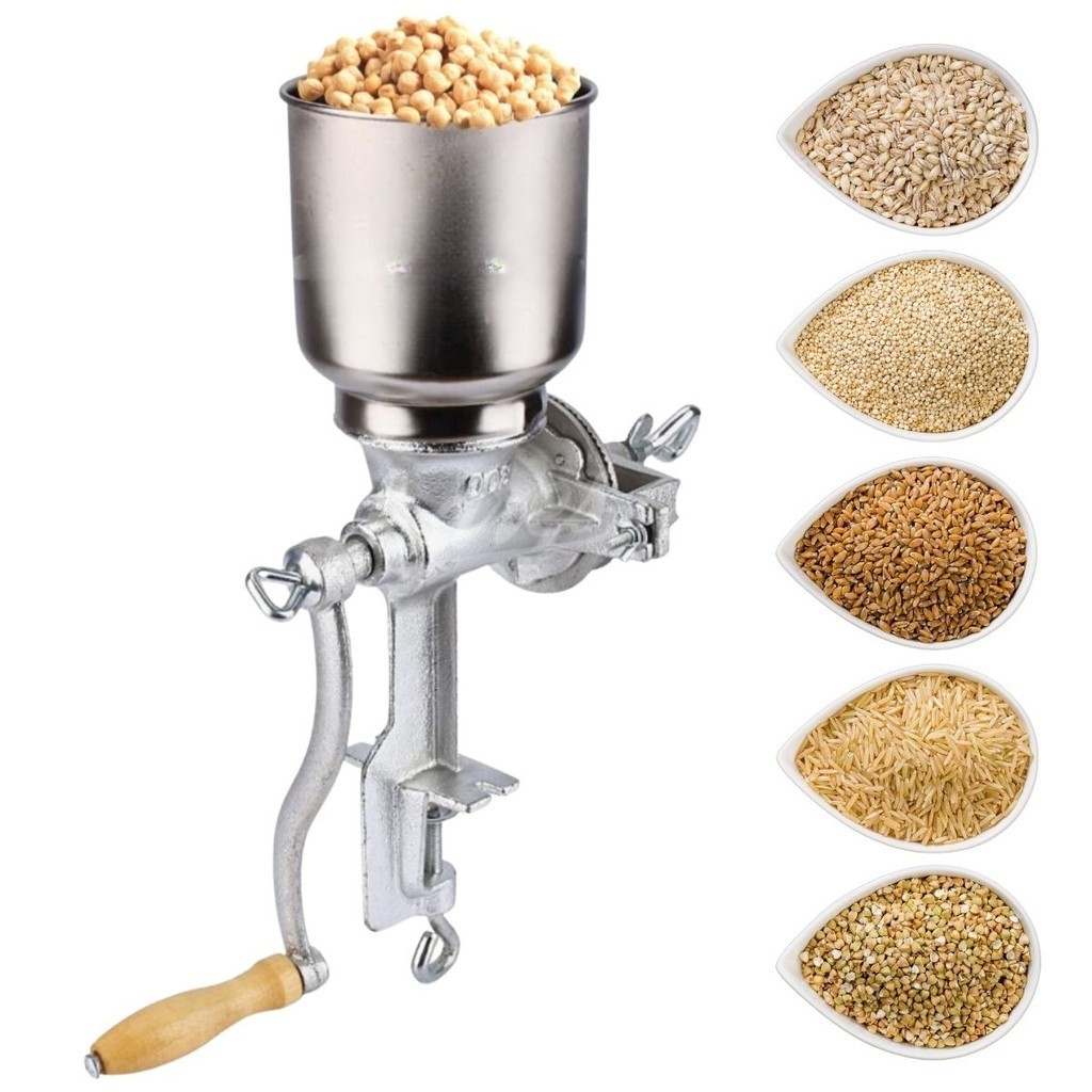 Moedor de Grãos Diversos Manual Profissional Ferro Fundido