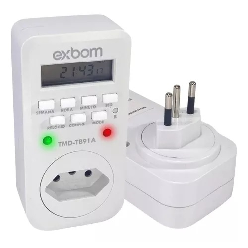 Timer Digital Bivolt Temporizador Programavel Auto