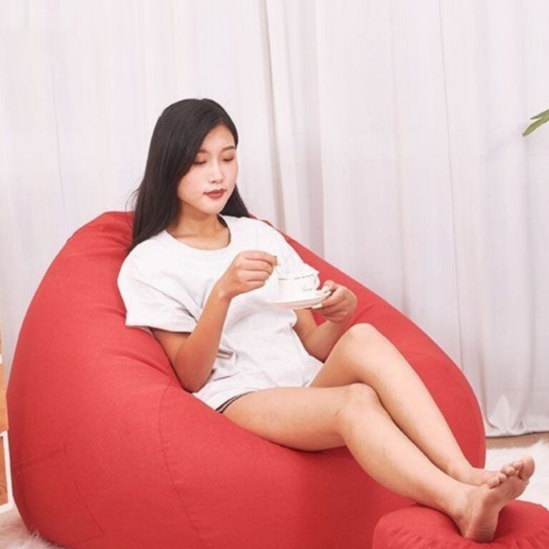 Puff Gigante suede 99*83 sem enchimento envio imed