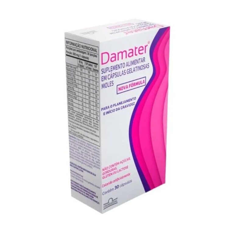 Damater Suplemento Alimentar com 30 Cápsulas