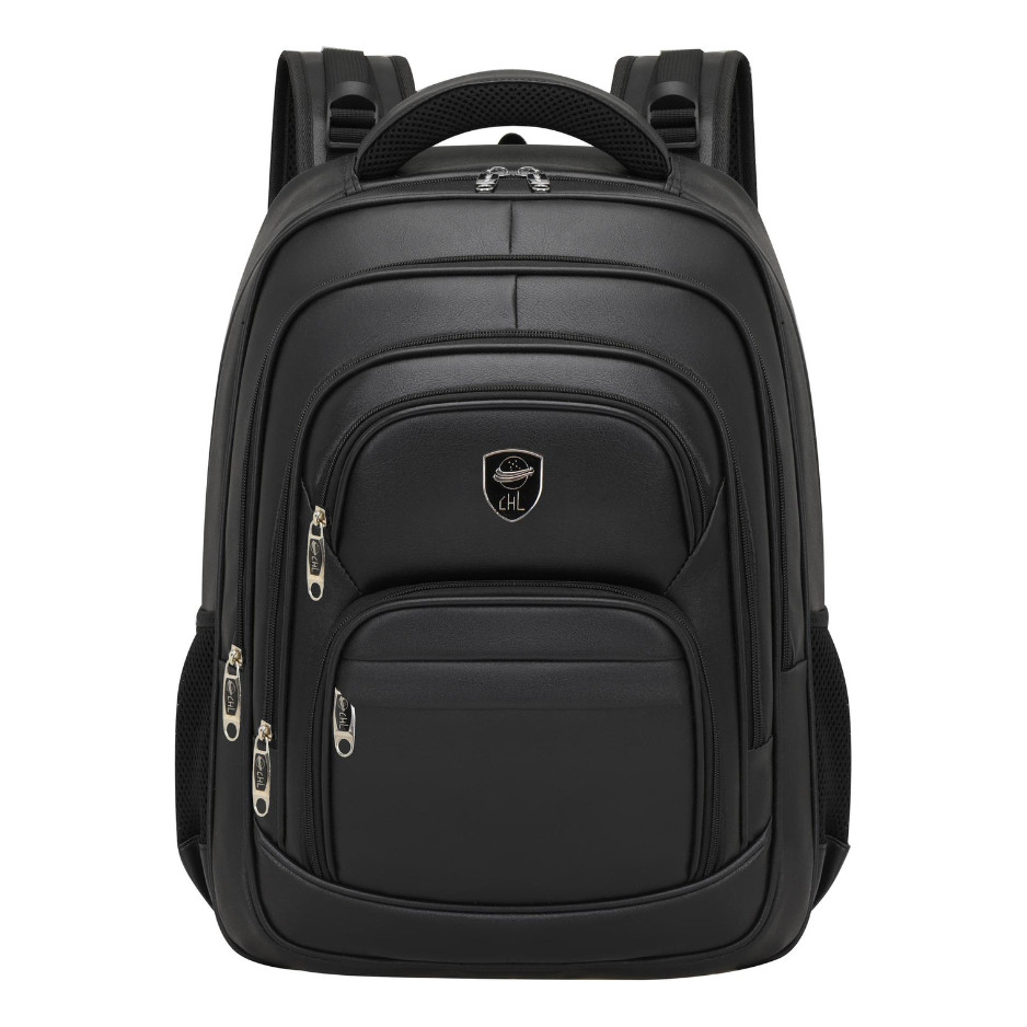 Mochila Chl Couro GRANDE 45L Urbana Impermeável 6 Bolsos