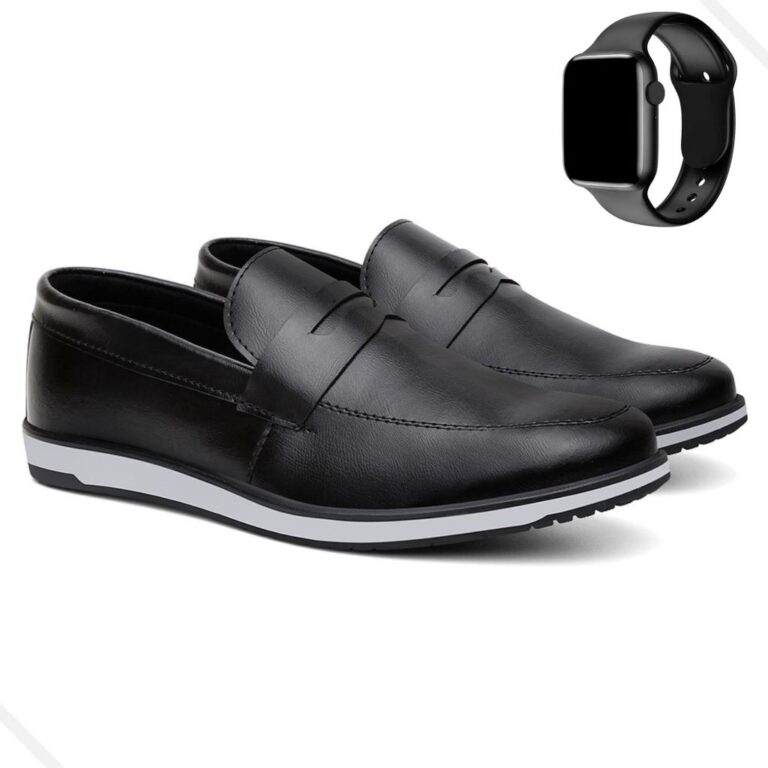 Kit Sapato Social Casual Masculino Oxford Confort