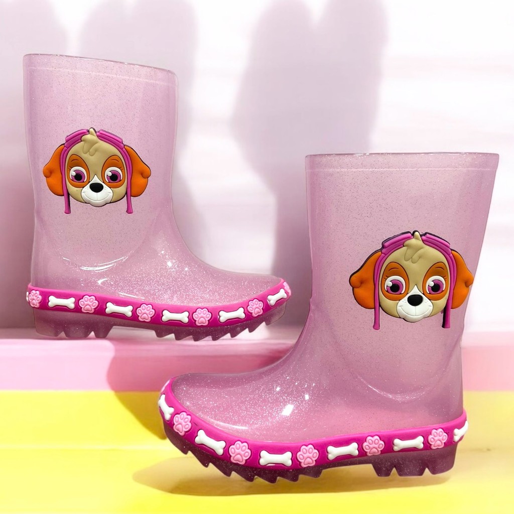 Galocha Feminina E Masculina Infantil Cano Alto Para Menino e Menina Criança Bota de Chuva Promoção