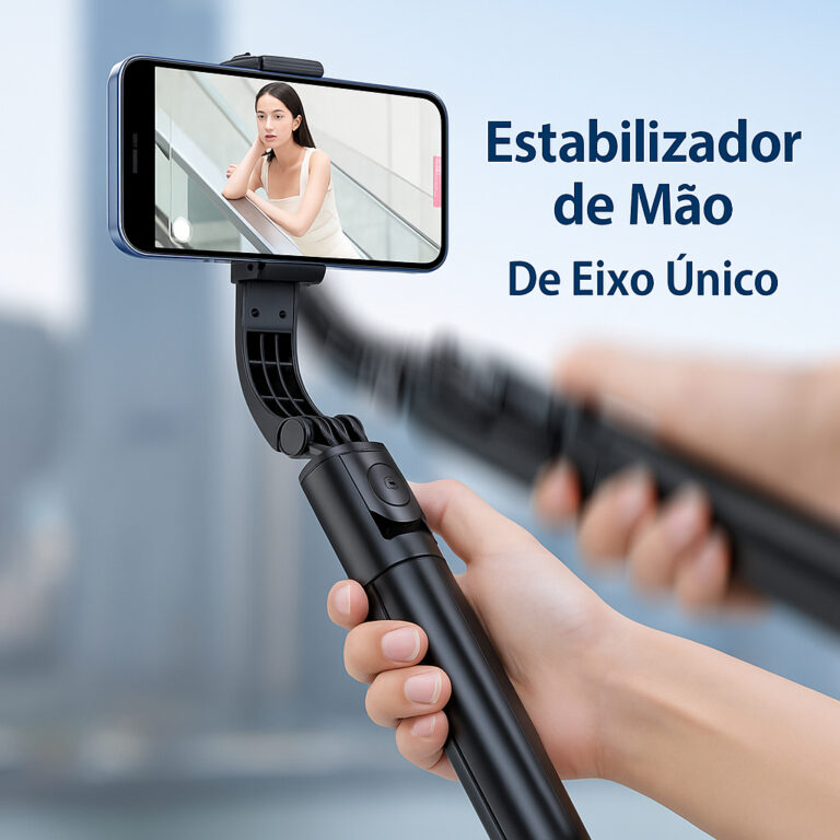 Estabilizador de Mão Para Smartphone 3 em 1 Trip