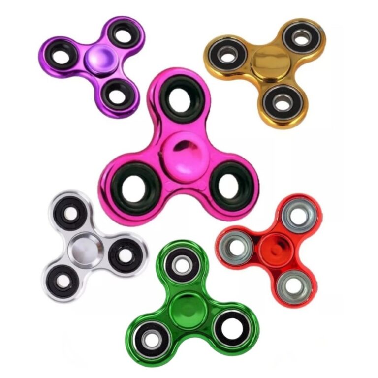 Fidget Hand Spinner Anti estresse Metálico De  EN