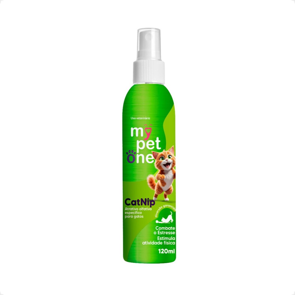 Catnip Liquido Spray Erva-Do-Gato – Mypetone 120 Ml