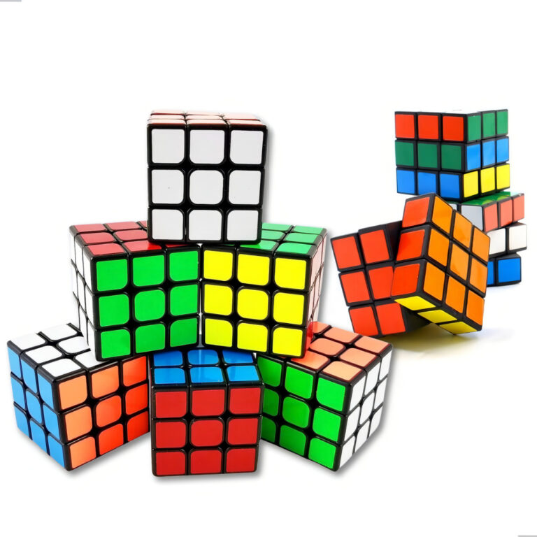 Kit Cubo Mágico 5 x 5 x 5 Cm Clássico Para Adult