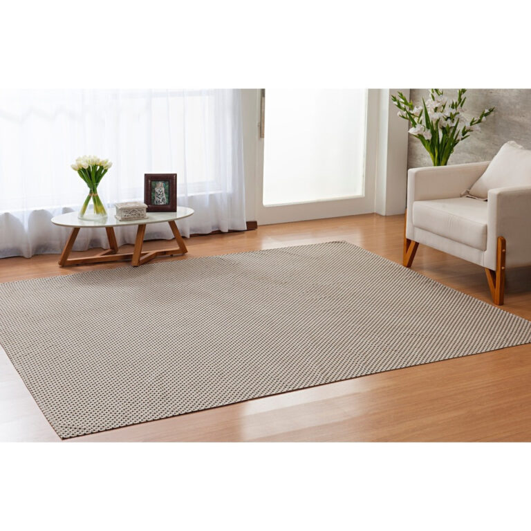 Tapete Sala Quarto Antiderrapante Jacquard 1,00 X 
