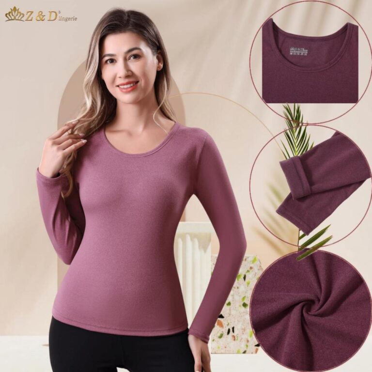 Blusa Térmica Feminina Segunda Pele Manga Larga D