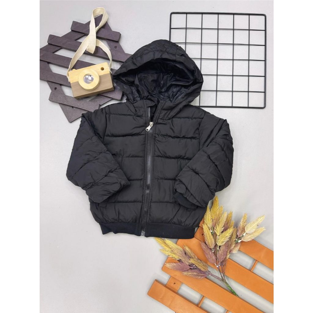 Jaqueta Bobojaco Puffer Infantil Grosso especial pra frio com capuz Menino e Menina #2