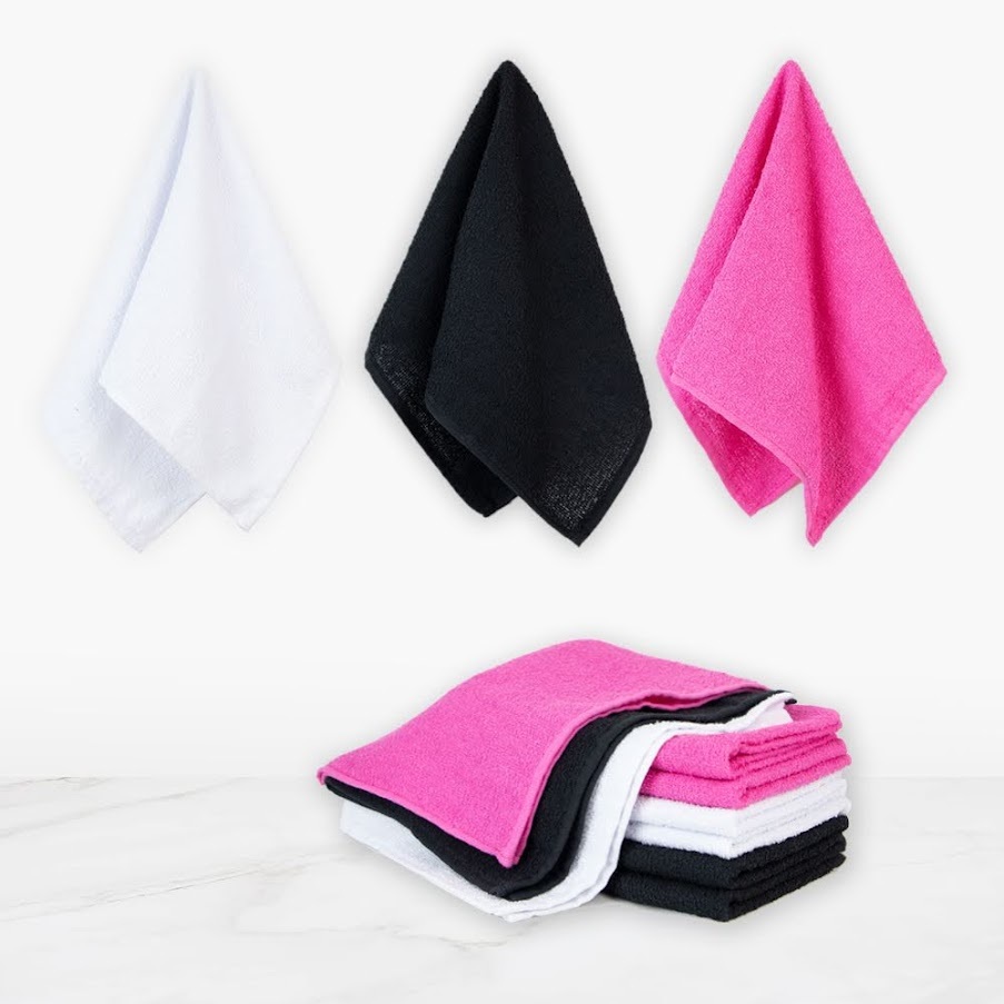 Kit 10 Toalhas Lavabo Manicure e Pedicure 28x45cm