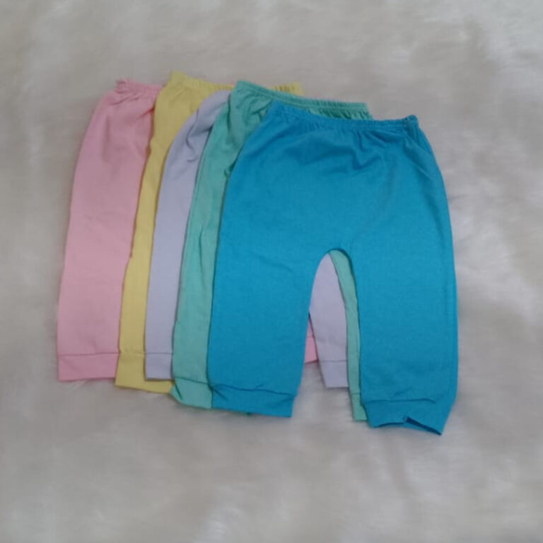 Kit de 3 Mijão infantil culote para bebê sem pé