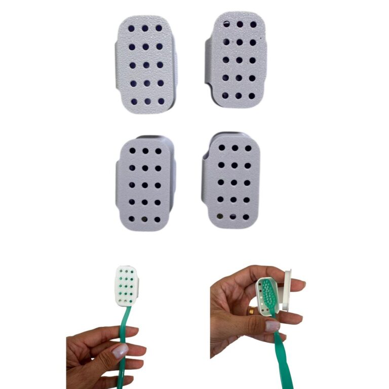 Kit 4 Capinhas Protetora Escova Dente Protetor de 